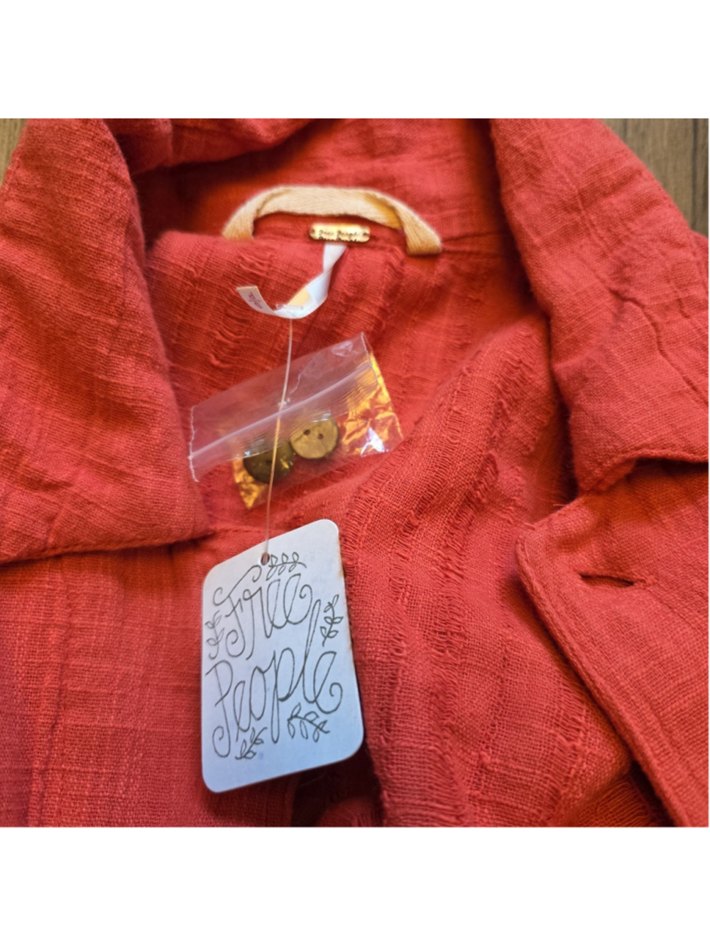 Free People Totally Crushin’ Jumpsuit Endless Summer One Piece Red/ Rouge Sz S - Picture 6 of 15